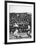 Yankees Joe Dimaggio at Bat. Yankees Vs. Brooklyn Dodgers-Carl Mydans-Framed Premium Photographic Print