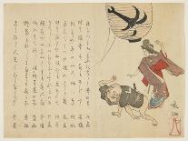 Festival Dancers, C.1820-Yano Yach?-Framed Stretched Canvas