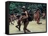 Yanomami Indians Going Fishing, Brazil, South America-Robin Hanbury-tenison-Framed Stretched Canvas