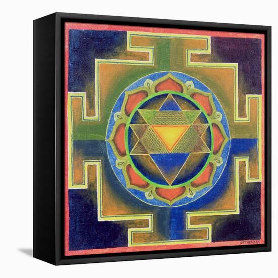 Yantra Painting-null-Framed Stretched Canvas