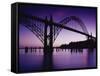 Yaquina Bay Bridge, Newport, Oregon, USA-null-Framed Stretched Canvas