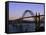 Yaquina Bay Bridge Newport Oregon USA-null-Framed Stretched Canvas