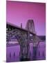 Yaquina Bay Bridge, Newport, Oregon, USA-null-Mounted Photographic Print