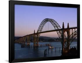 Yaquina Bay Bridge Newport Oregon USA-null-Framed Photographic Print