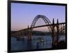 Yaquina Bay Bridge Newport Oregon USA-null-Framed Photographic Print