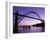 Yaquina Bay Bridge, Newport, Oregon, USA-null-Framed Photographic Print