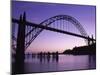 Yaquina Bay Bridge, Newport, Oregon, USA-null-Mounted Photographic Print