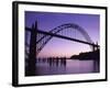 Yaquina Bay Bridge, Newport, Oregon, USA-null-Framed Photographic Print