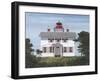 Yaquina Bay Lighthouse-David Knowlton-Framed Giclee Print