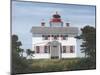 Yaquina Bay Lighthouse-David Knowlton-Mounted Giclee Print