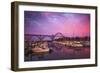 Yaquina Bay Sunrise-Darren White Photography-Framed Photographic Print