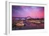 Yaquina Bay Sunrise-Darren White Photography-Framed Photographic Print