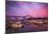 Yaquina Bay Sunrise-Darren White Photography-Mounted Photographic Print