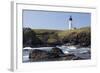 Yaquina Head Lighthouse, 1873, Newport, Oregon, USA-Jamie & Judy Wild-Framed Photographic Print