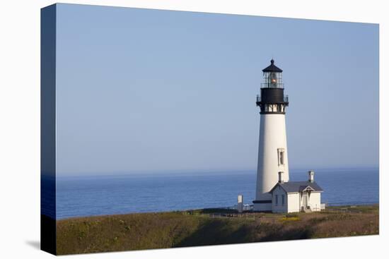 Yaquina Head Lighthouse, 1873, Newport, Oregon, USA-Jamie & Judy Wild-Stretched Canvas