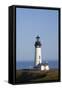 Yaquina Head Lighthouse, 1873, Newport, Oregon, USA-Jamie & Judy Wild-Framed Stretched Canvas