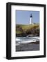 Yaquina Head Lighthouse, 1873, Newport, Oregon, USA-Jamie & Judy Wild-Framed Photographic Print