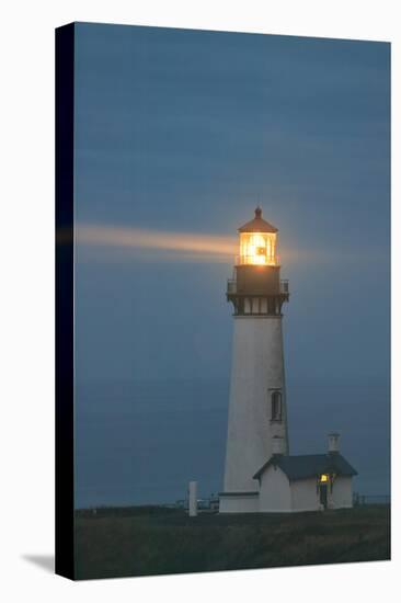 Yaquina Head Lighthouse, near Newport, Oregon Coast-Stuart Westmorland-Stretched Canvas