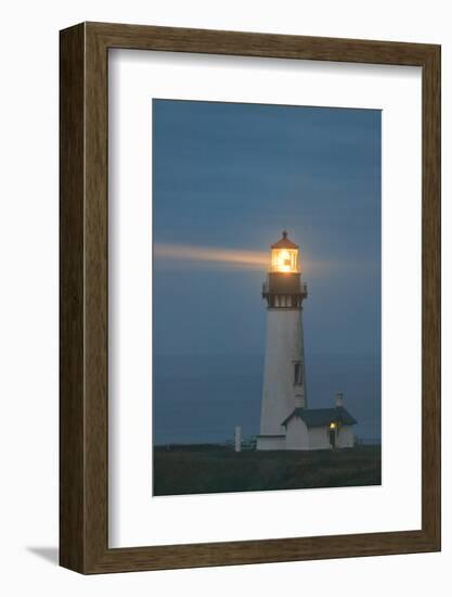 Yaquina Head Lighthouse, near Newport, Oregon Coast-Stuart Westmorland-Framed Photographic Print