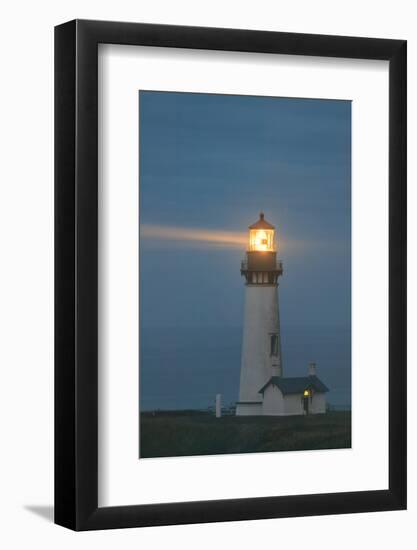 Yaquina Head Lighthouse, near Newport, Oregon Coast-Stuart Westmorland-Framed Photographic Print