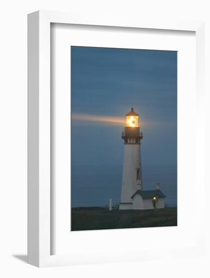 Yaquina Head Lighthouse, near Newport, Oregon Coast-Stuart Westmorland-Framed Photographic Print