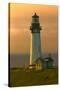 Yaquina Head Lighthouse-George Johnson-Stretched Canvas