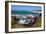 Yaquina Head Nature Reserve near Newport on the Pacific Northwest coast, Oregon, United States of A-Martin Child-Framed Photographic Print