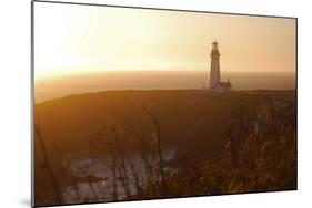 Yaquina Sunset-Brian Kidd-Mounted Photographic Print