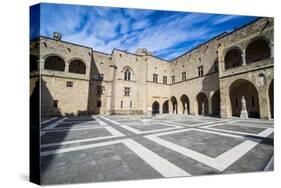 Yard in the Palace of the Grand Master-Michael Runkel-Stretched Canvas