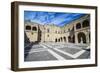 Yard in the Palace of the Grand Master-Michael Runkel-Framed Photographic Print