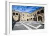 Yard in the Palace of the Grand Master-Michael Runkel-Framed Photographic Print