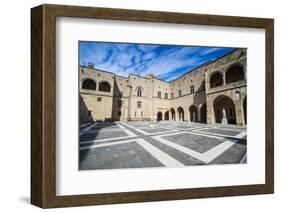 Yard in the Palace of the Grand Master-Michael Runkel-Framed Photographic Print