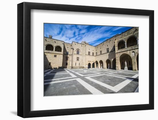 Yard in the Palace of the Grand Master-Michael Runkel-Framed Photographic Print