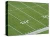 Yard Lines on Football Field-David Madison-Stretched Canvas