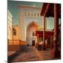 Yard of an Ancient Mosque in the City of Itchan Kala, Khiva, Uzbekistan-Dudarev Mikhail-Mounted Photographic Print