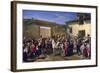 Yard with Horses at Former Plaza De Toros in Madrid-Manuel Castellano-Framed Giclee Print