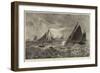 Yarmouth Fishing Smacks in the North Sea-null-Framed Giclee Print