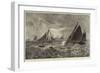 Yarmouth Fishing Smacks in the North Sea-null-Framed Giclee Print