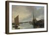 Yarmouth Harbour - Evening-John Crome-Framed Giclee Print