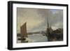 Yarmouth Harbour - Evening-John Crome-Framed Giclee Print