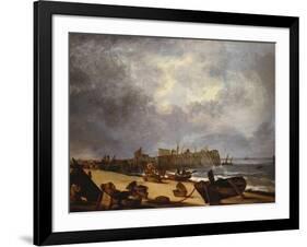 Yarmouth Jetty-John Crome-Framed Giclee Print