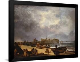 Yarmouth Jetty-John Crome-Framed Giclee Print