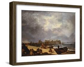 Yarmouth Jetty-John Crome-Framed Giclee Print