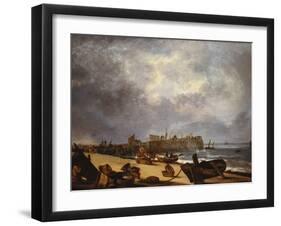 Yarmouth Jetty-John Crome-Framed Giclee Print