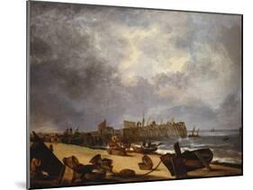 Yarmouth Jetty-John Crome-Mounted Giclee Print