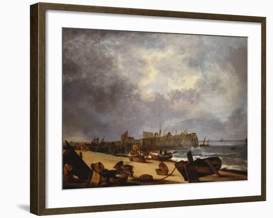 Yarmouth Jetty-John Crome-Framed Giclee Print