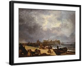Yarmouth Jetty-John Crome-Framed Giclee Print