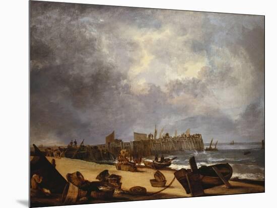 Yarmouth Jetty-John Crome-Mounted Giclee Print