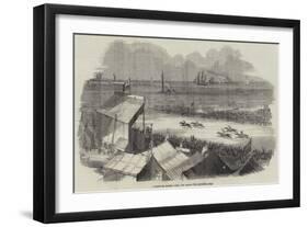 Yarmouth Races, the Cup Race-null-Framed Giclee Print