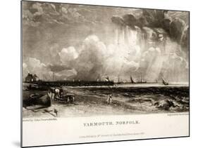 Yarmouth-John Constable-Mounted Giclee Print